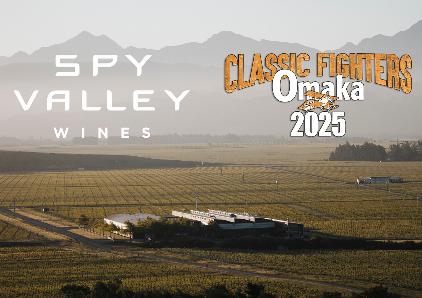 Spy Valley Wines Gold Pass - Classic Fighters Omaka 2025