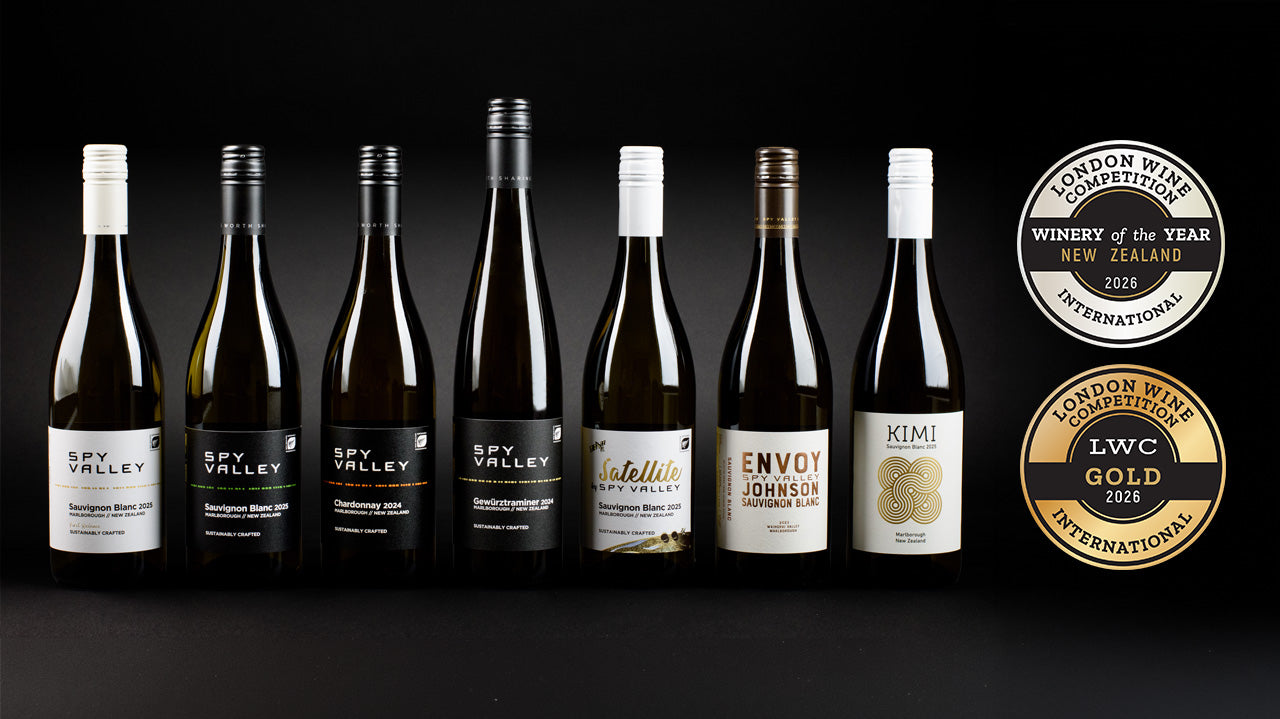 007 Golds for Seven. Spy Valley takes LWC Winery of the Year New Zealand